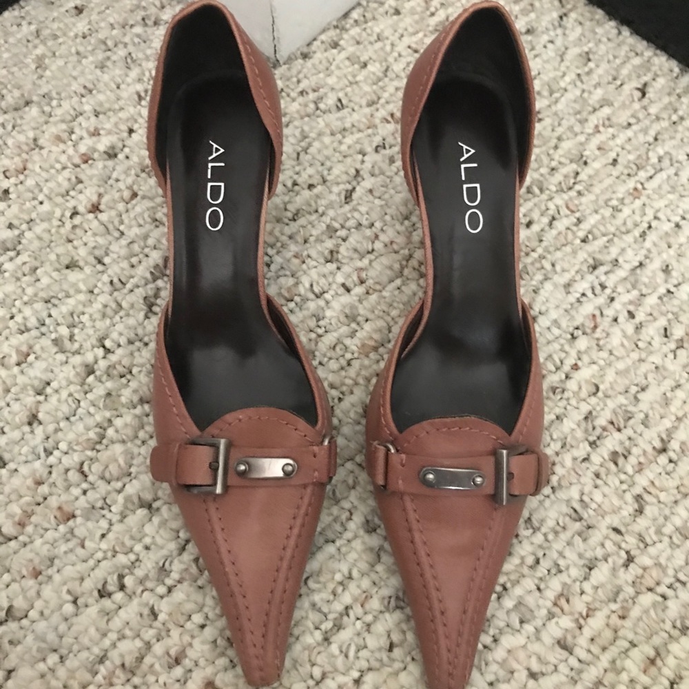 Aldo brown pumps